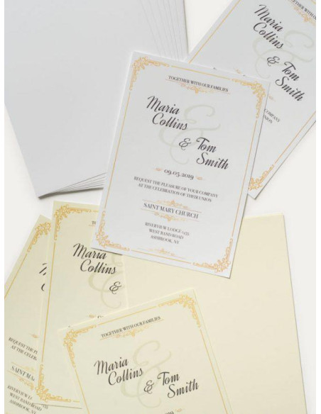 CALLIGRAPHY A4 MILLERIGHE BIANCO-200 GR 50FG