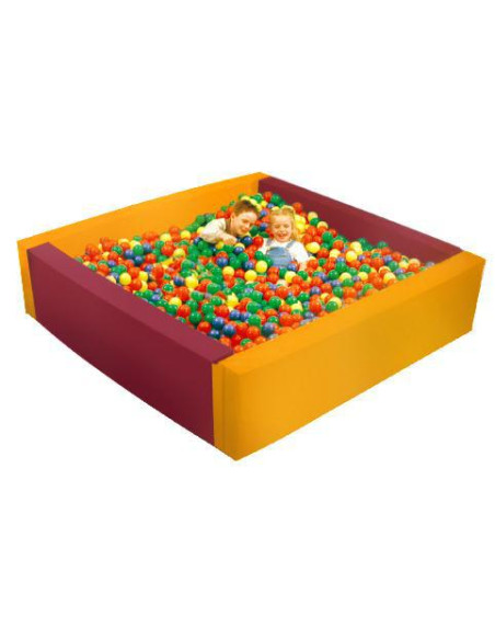 PISCINA CM.200x200x60h SP. CM.15 ARANC/ROSSO