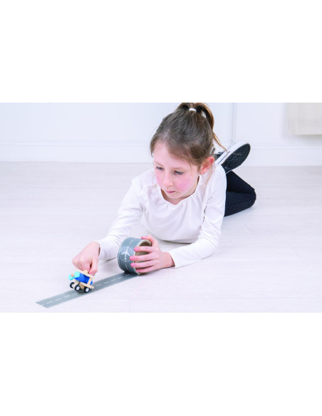 NASTRO ADESIVO PISTA DECOLLO +AEREO CM.5X8M