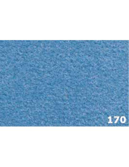 TAPPETO TONDO CM.200 - CELESTE