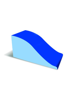 NUVOLA - ONDA CM.120X60X60 H - AZZURRO/ BLU