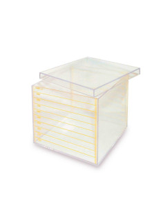 CUBO GRADUATO CM 10X10X10 CON TAPPO