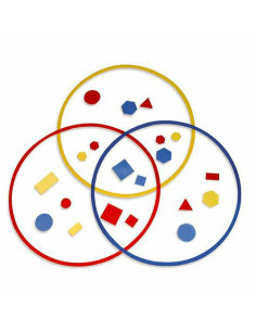 CERCHI PER INSIEMISTICA PIEGHEVOLI PZ.6 CM.50