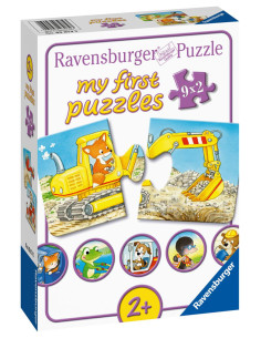 PRIMI PUZZLE CANTIERE DEGLI ANIMALI