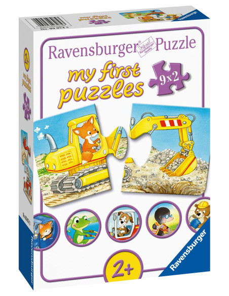 PRIMI PUZZLE CANTIERE DEGLI ANIMALI