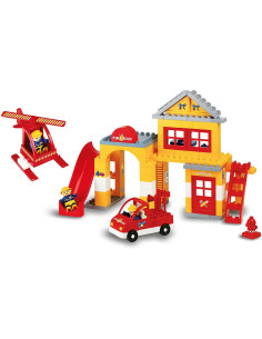 STAZIONE DEI POMPIERI PZ.93 + 3FIG.