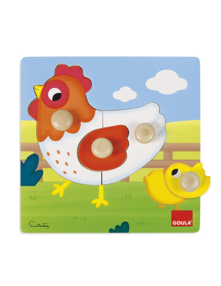 PUZZLE INCASTRO GALLINA