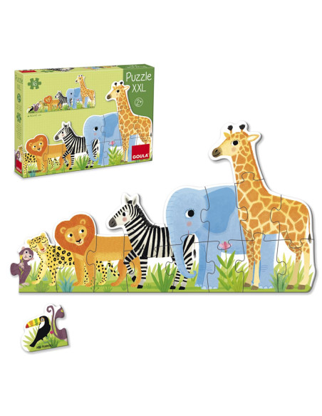 PUZZLE XXL SELVA, DA PICCOLO A GRANDE