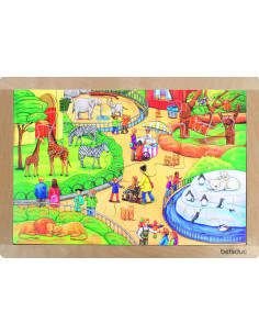 PUZZLE LEGNO ALLO ZOO