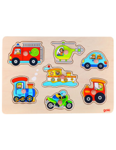 PUZZLE LEGNO C/POMELLI 30X21 MEZZI PZ.7