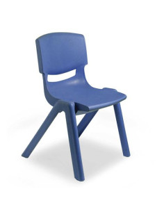 SEDIA IN PPL SEDUTA CM.26 - BLU