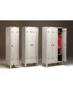 SPOGLIATOIO METALLO A 2 POSTI -CM.70X47X180H