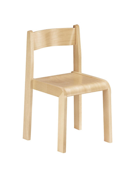 SEDIA IMPILABILE 31H COLORE NATURALE