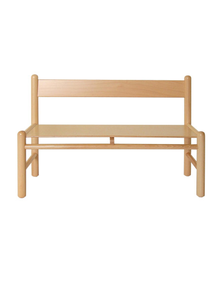 PANCA CON SCHIENALE CM.90X33X31H