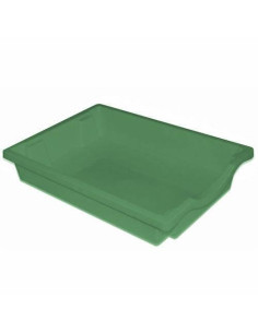 CONTENITORE BASSO CM.43X31,5X7,5 VERDE