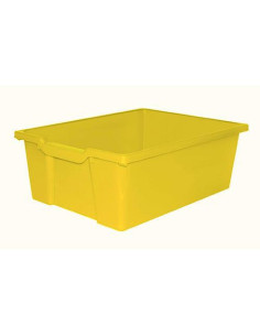 CONTENITORE ALTO CM.43X31,5X15 GIALLO