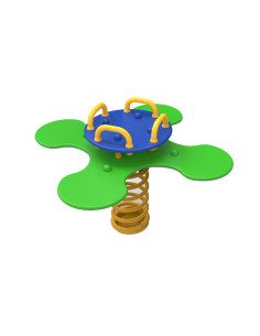 QUADRIFOGLIO 4 POSTI A MOLLA