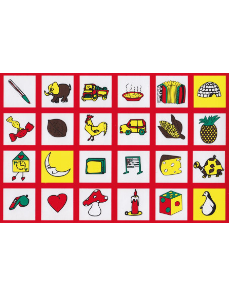 CONTRASSEGNI IN STOFFA ROSSI