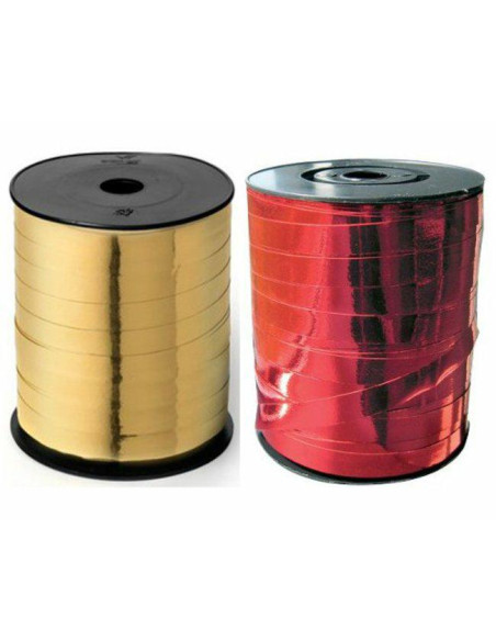 NASTRO REGALO METALLIZZATO MM.10X250MT ORO