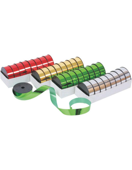 NASTRO REGALO METALLIZZATO MM.31X100M ARGENTO