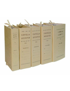 CART/ARCHIVIO CON LACCI CM.25X35 DORSO CM.8