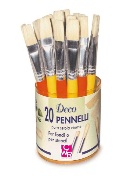 PENNELLO PER FONDI PUNTA PIATTA.