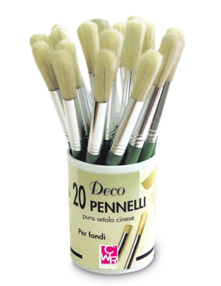 PENNELLO PER FONDI PUNTA TONDA.