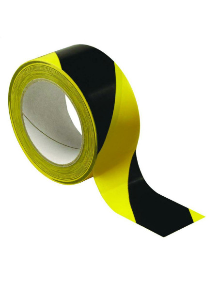 NASTRO SEGNAL. ADESIVO MM.50X66M GIALLO/NERO