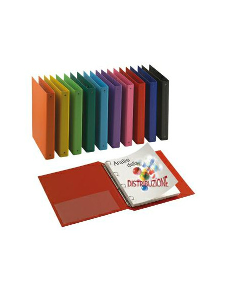 CART/4 ANELLI PVC 26X32 ANELLO CM.30 ARANCIO