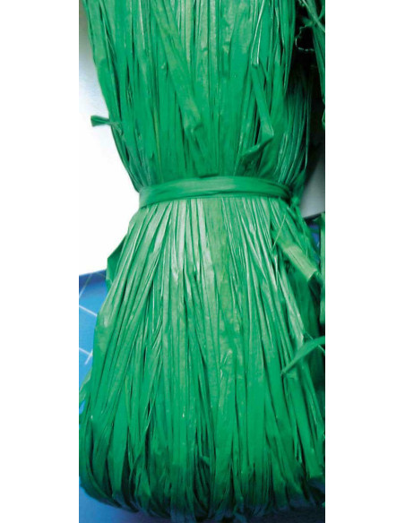 RAFIA NATURALE DECO GR.50 VERDE NATALE