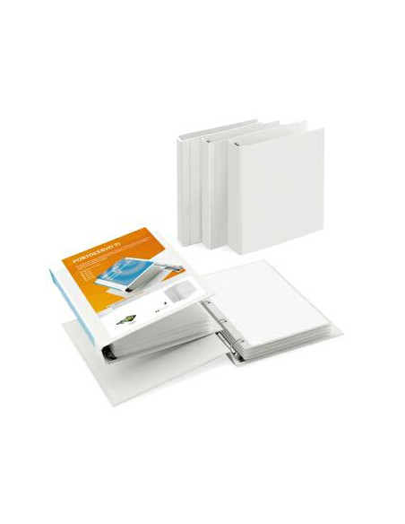 CARTELLA 4 ANELLI PERSONALIZZ. DORSO CM.6