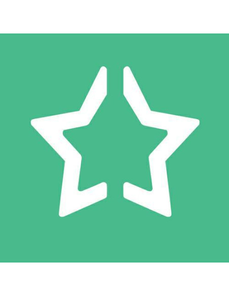 FUSTELLA SAGOMA STELLA STILE 3D MM.25