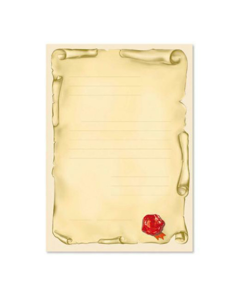 PERGAMENA MAPPA DEL TESORO FG.1024X34 GR.120