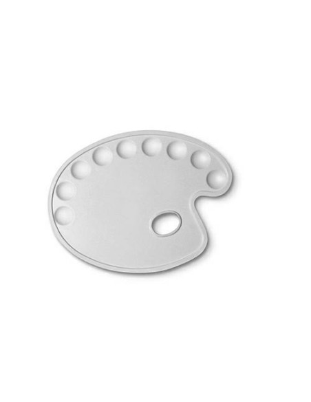 TAV. PITTURA OVALE 9 SCOMPARTI CM.22X30