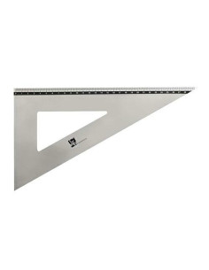 SQUADRA IN ALLUMINIO CM.31/60°.