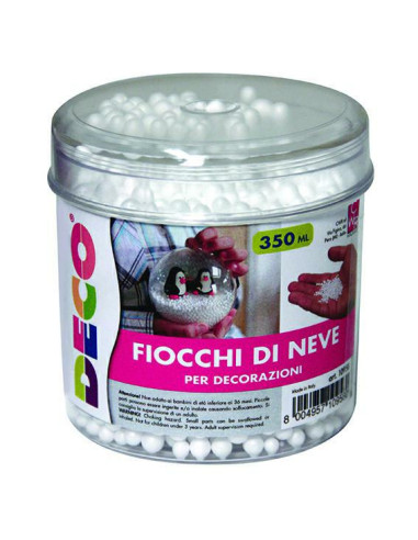 NEVE IN POLISTIROLO BARATTOLO ML. 350