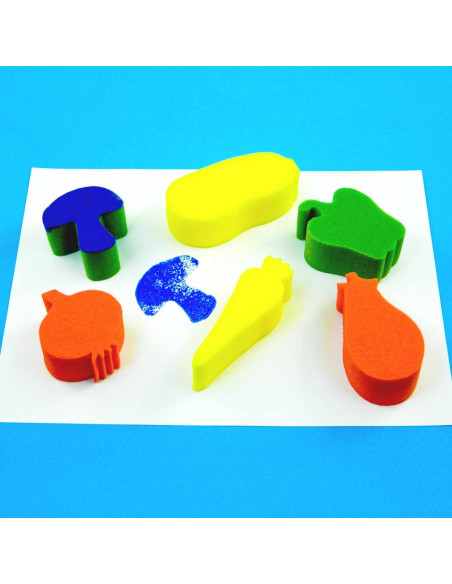 SPUGNE SAGOMATE VERDURA PZ.6 CM.15