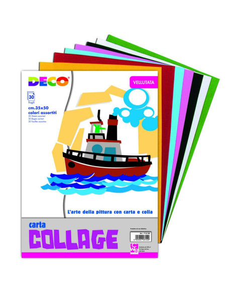 CARTA VELLUTATA ALBUM FG.30 CM.35X50 GR.130