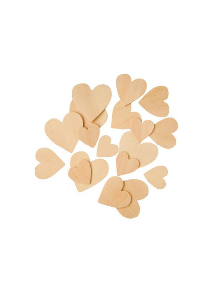 LEGNO\CUORI PZ.100 MIS. ASS..