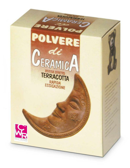 CERAMICA DECO IN POLVERE KG.1 TERRACOTTA
