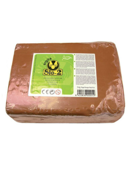 ARGILLA NATURALE KG.1,5 BIANCO.