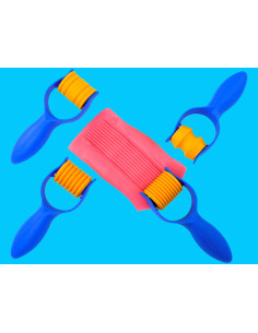 TAGLIAPASTA RULLI IN PLASTICA PZ.4