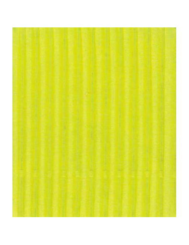 CARTONE ONDULATO DRITTO 50X70 GIALLO