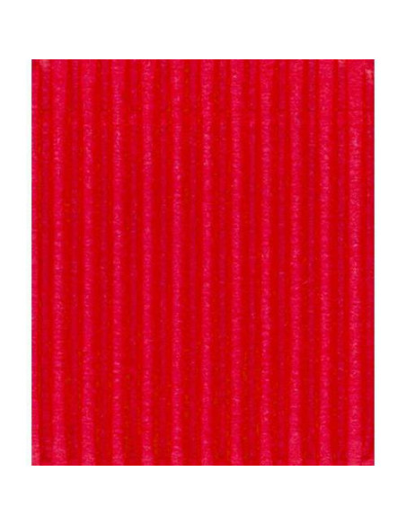 CART/ONDULATO CM.50X70 GR.230 ROSSO