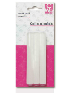 STICK COLLA A CALDO BASSA TEMP.MM.12 CM.10 PZ. 6