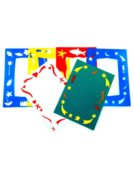 STENCIL CORNICI PZ. 4 CM.21X30.