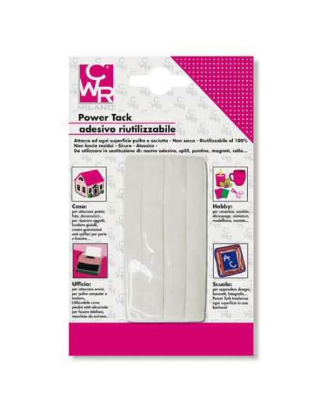 GOMMA ADESIVA DECO PZ.54 MM.6X9 GR.50