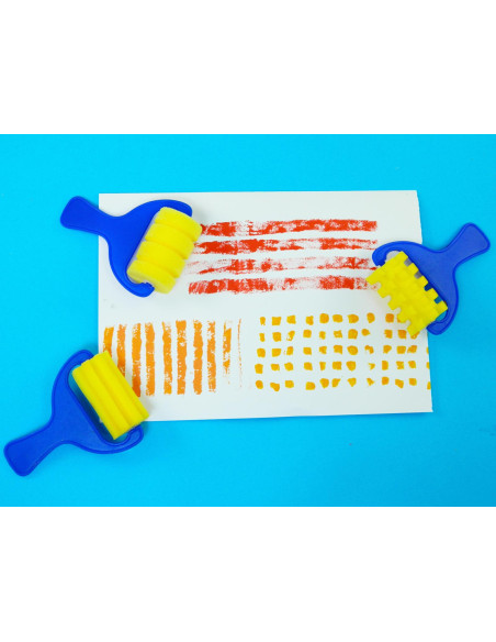 RULLO PER PITTURA SAGOMATI PZ.3 CM.7