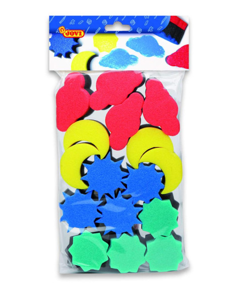 TIMBRI IN SPUGNA IMPRONTE CIELO PZ.16