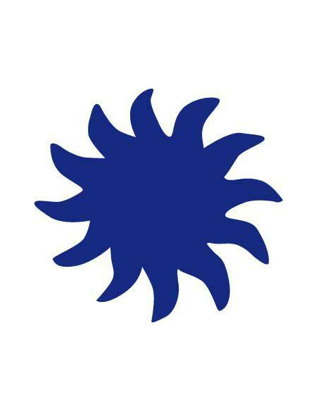 FUSTELLA SAGOMA SOLE MM.25.